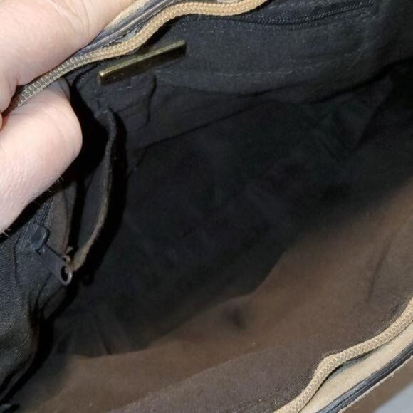 Bag Giani Bernini Satchel Handbag Purse SHOULDER Suede Leather WOMEN'S WOMAN'S - Picture 10 of 11